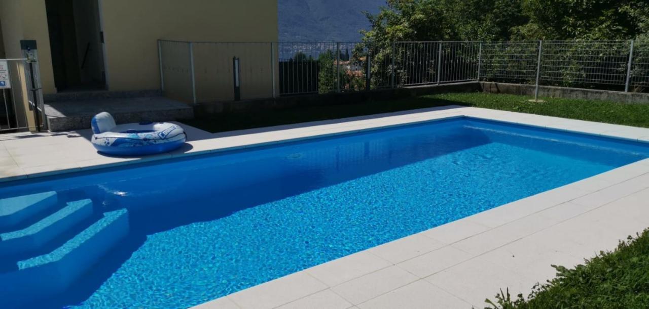 Magic Garden With Jacuzzi-Pool And Luxury Lake Como View Лено Экстерьер фото